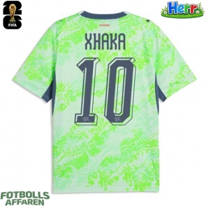 Schweiz Granit Xhaka #10 Bortatröja VM 2026 Kortärmad